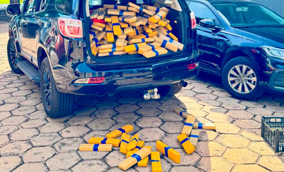 Em maior apreensão do ano, PCPR localiza 4,1 toneladas de maconha em Foz do Iguaçu