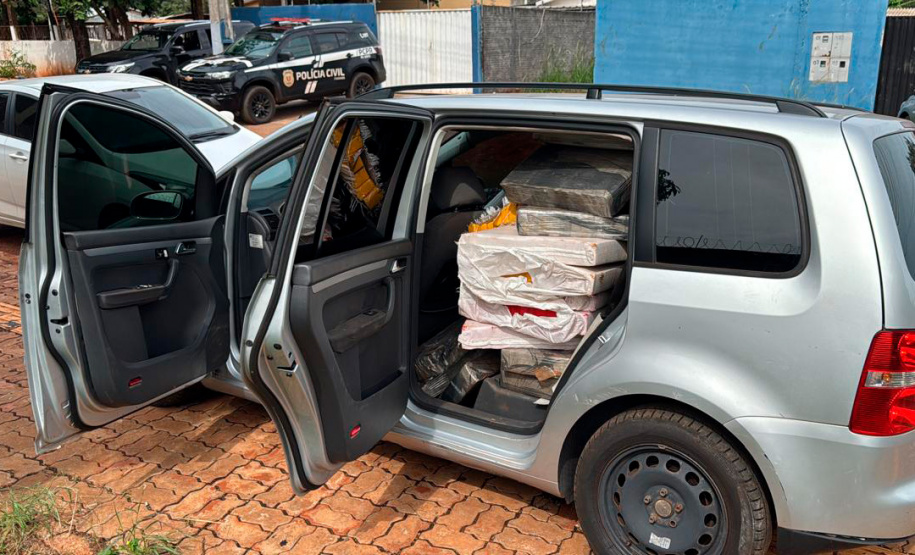 Em maior apreensão do ano, PCPR localiza 4,1 toneladas de maconha em Foz do Iguaçu