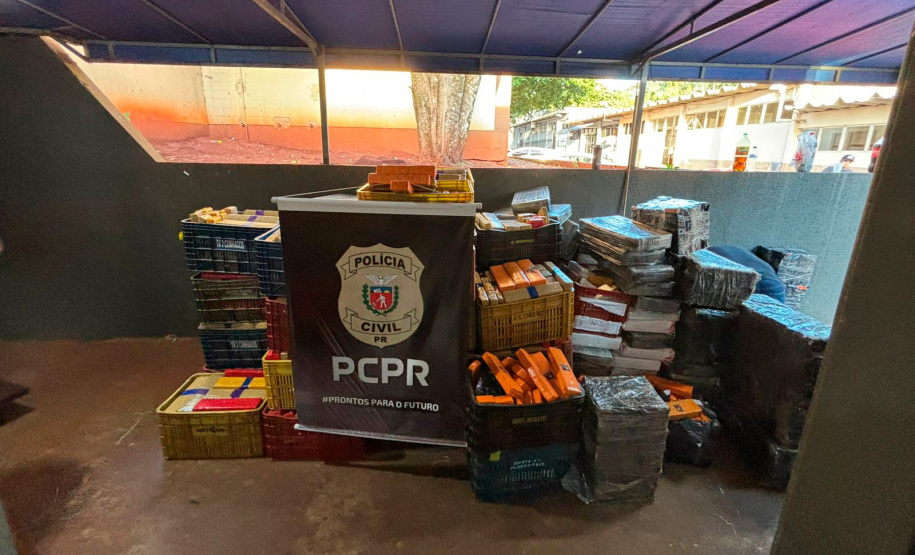 Em maior apreensão do ano, PCPR localiza 4,1 toneladas de maconha em Foz do Iguaçu