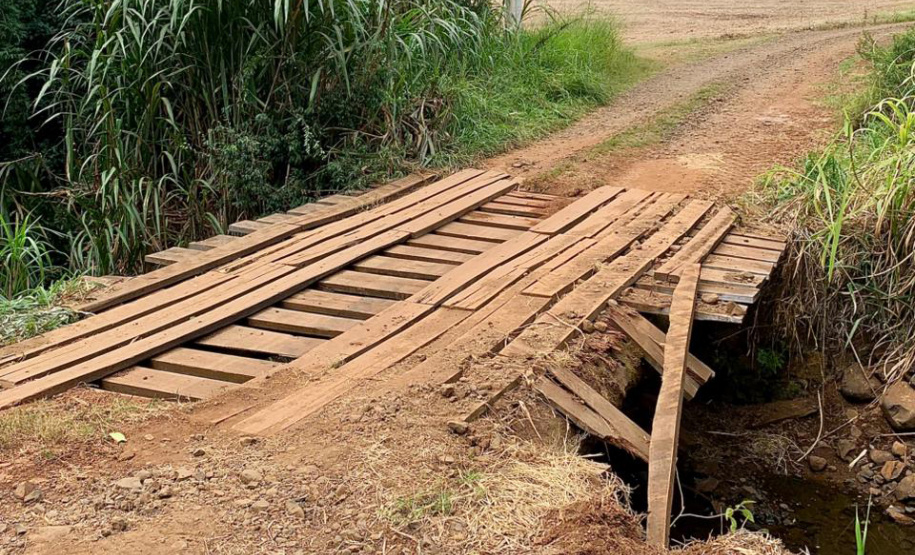 DEFESA CIVIL - Repasse do Estado garante construção de sete pontes em Espigão Alto do Iguaçu