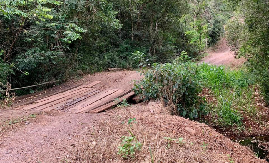 DEFESA CIVIL - Repasse do Estado garante construção de sete pontes em Espigão Alto do Iguaçu