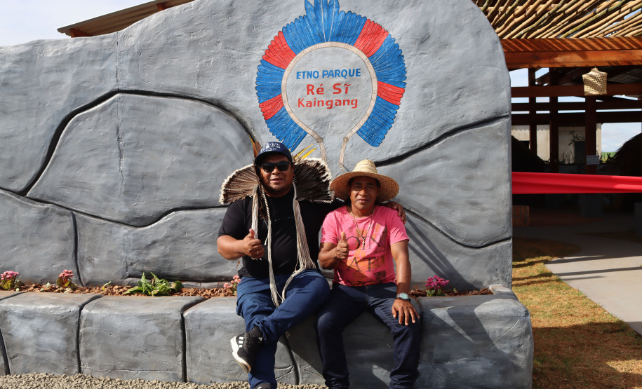 SEEC - Etno Parque Ré Sĩ Kaingang é inaugurado em Manoel Ribas e fortalece a cultura indígena no Paraná