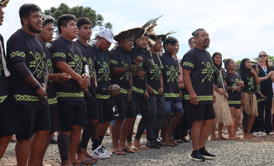 SEEC - Etno Parque Ré Sĩ Kaingang é inaugurado em Manoel Ribas e fortalece a cultura indígena no Paraná
