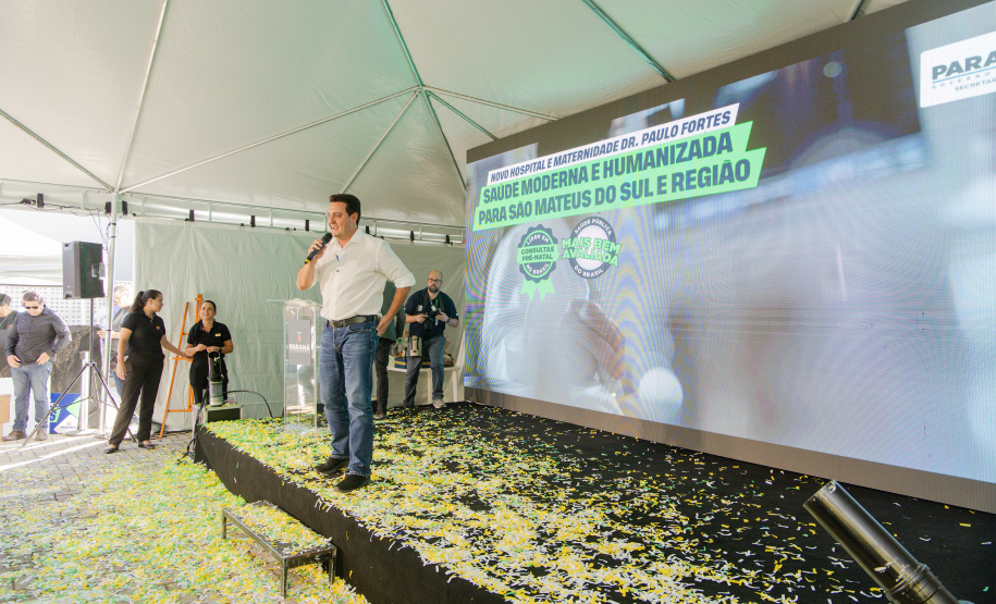 Com investimento de R$ 21 milhões do Estado, São Mateus do Sul ganha novo hospital