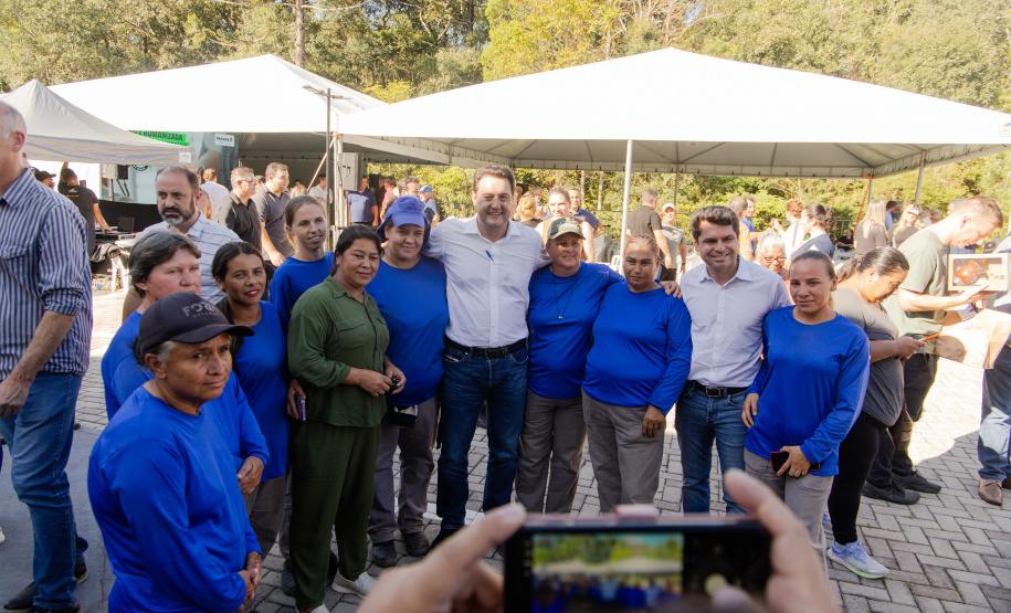Nova escola e pavimentações: Ratinho Junior anuncia R$ 41 milhões para São Mateus do Sul