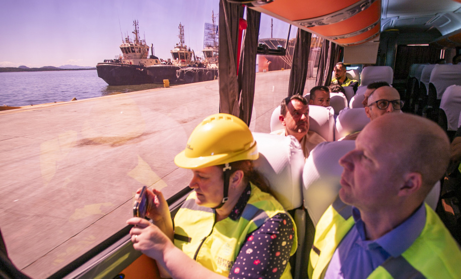 Porto de Paranaguá recebe visita da Câmara Brasil-Alemanha