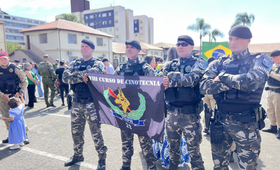 PMPR forma novos policiais especializados no uso de cães e reforça atuação no combate ao crime no Estado