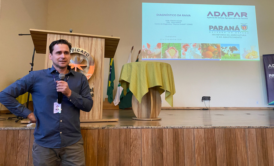 Adapar realiza treinamento para controle de zoonoses em animais de produção