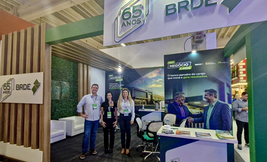 Na ExpoApras, BRDE leva crédito para expansão e soluções energéticas do setor supermercadista