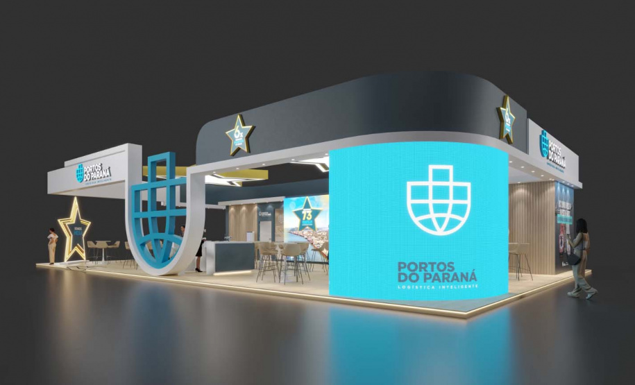 Portos do Paraná reforça liderança na Intermodal South America 2026