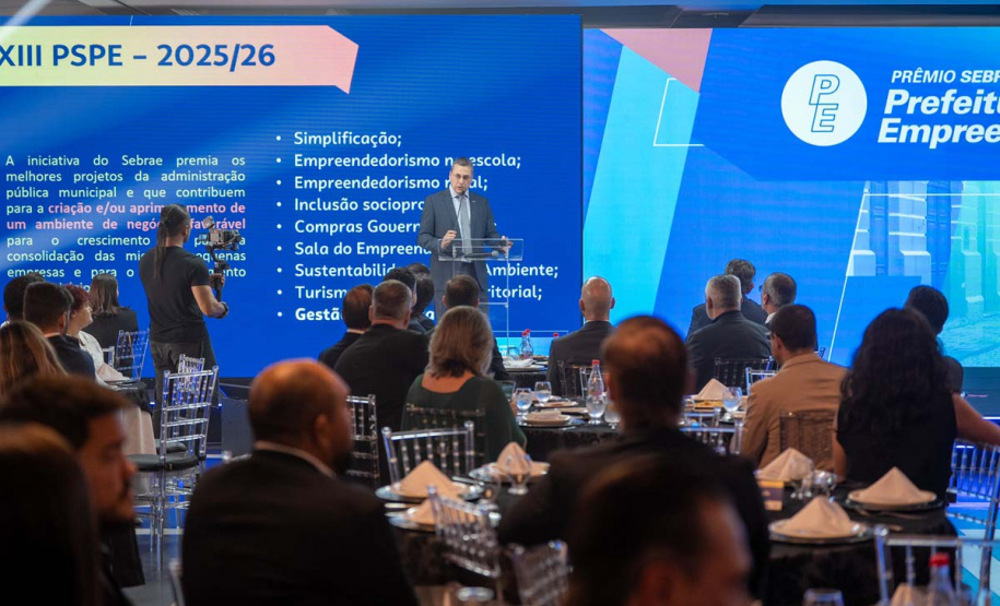 Premiação reconhece projetos inovadores ligados à educação empreendedora na rede estadua