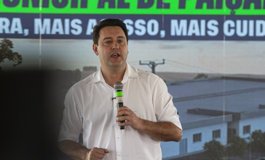 Ratinho Junior anuncia novo hospital de R$ 40 milhões em Paiçandu com centro cirúrgico