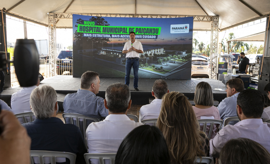 Ratinho Junior anuncia novo hospital de R$ 40 milhões em Paiçandu com centro cirúrgico