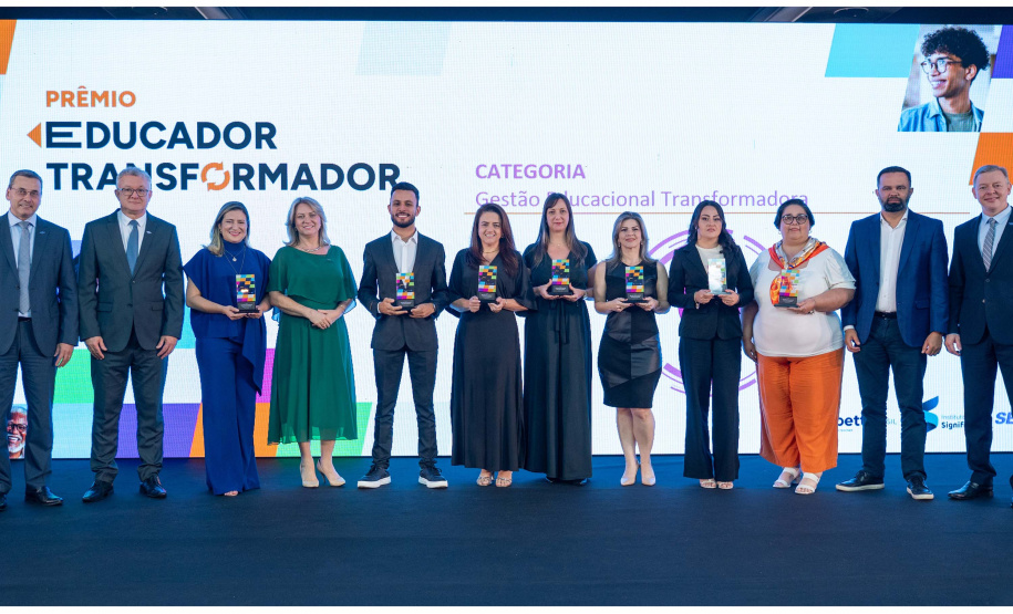 Premiação reconhece projetos inovadores ligados à educação empreendedora na rede estadua