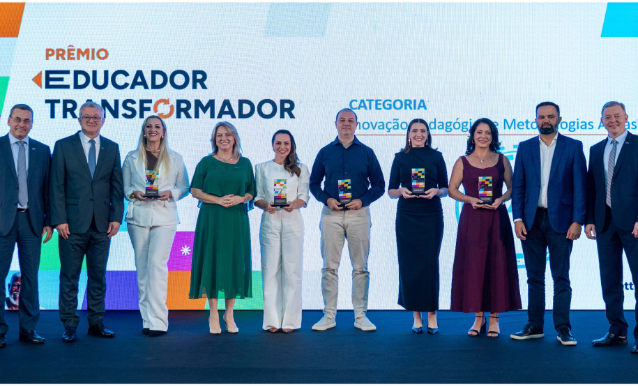 Premiação reconhece projetos inovadores ligados à educação empreendedora na rede estadua