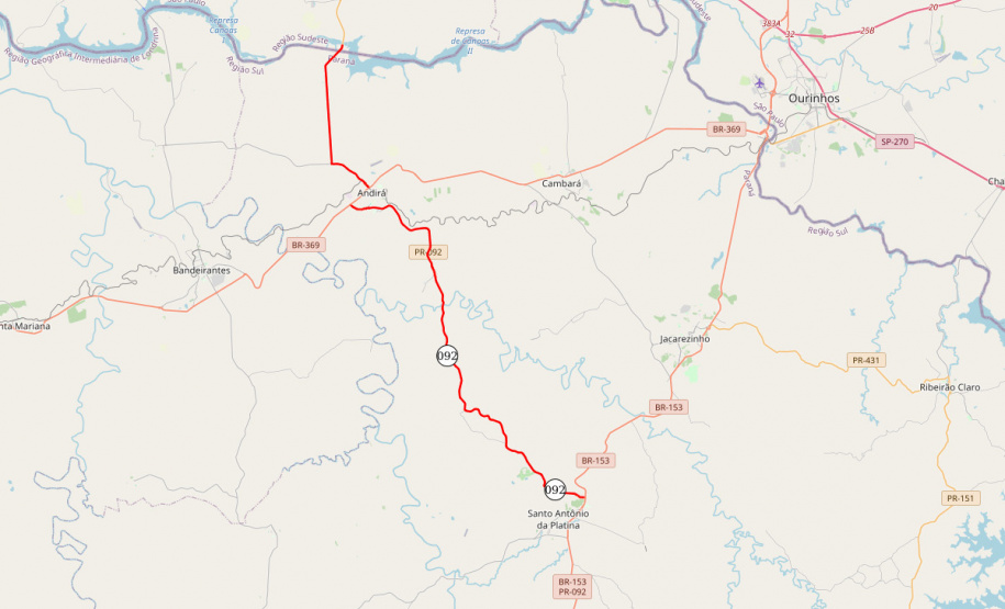 Santo Antônio da Platina e Andirá