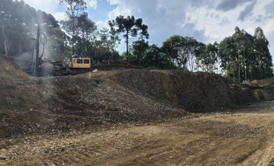 DER - PRC-466 entre Turvo e Palmeirinha