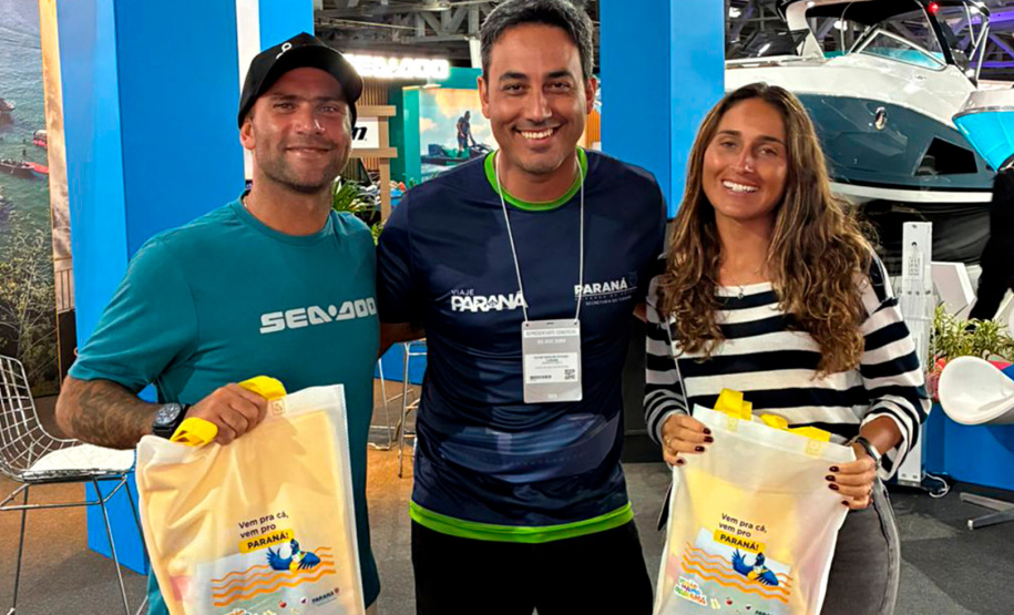 Destino Paraná é destaque no Rio Boat Show, maior salão náutico da América Latina