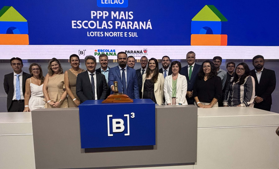 Após leilão, PPP da Educação avança para fase final antes da assinatura do contrato para construção de 40 escolas no Paraná