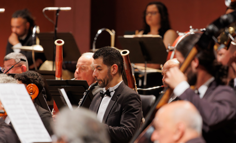 Primeiro dia de concerto do “Festival Gershwin" da Orquestra Sinfônica do Paraná lota o Guairão
