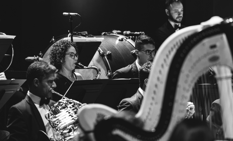 Primeiro dia de concerto do “Festival Gershwin" da Orquestra Sinfônica do Paraná lota o Guairão