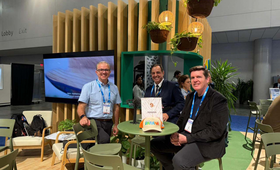 Em Miami, Paraná apresenta seu potencial náutico no maior evento de navios de cruzeiro no mundo