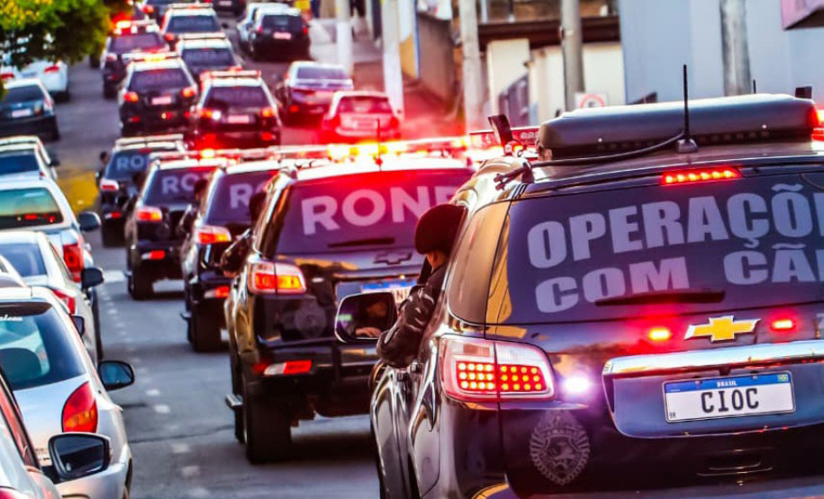 Missão Paraná V leva forças de segurança à Região Metropolitana de Curitiba na próxima semana