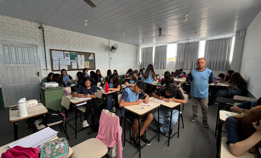 Começa retorno gradativo das aulas presenciais dos alunos do Instituto de Educação de Paranaguá