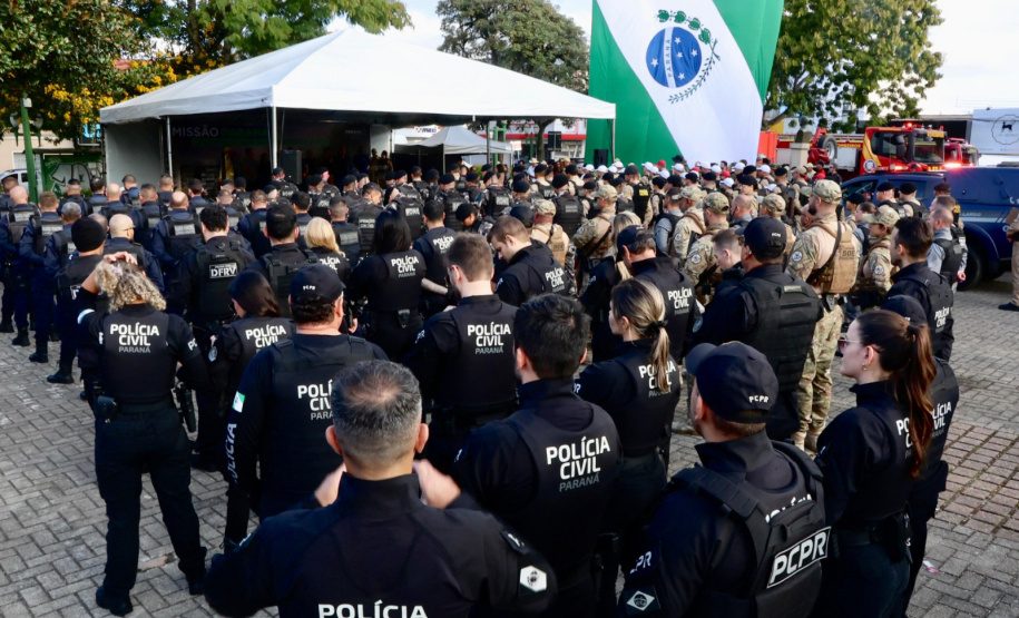 Operação Sinergia VI é lançada em Campo Largo com reforço integrado das forças de segurança