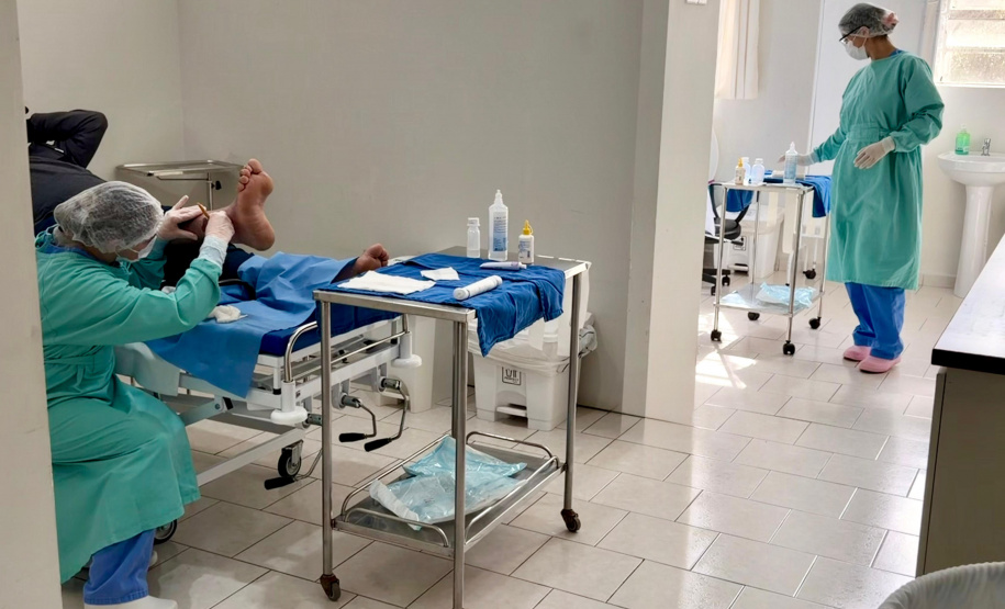 Paraná ultrapassa 40 mil atendimentos em ambulatório especializado em feridas complexas