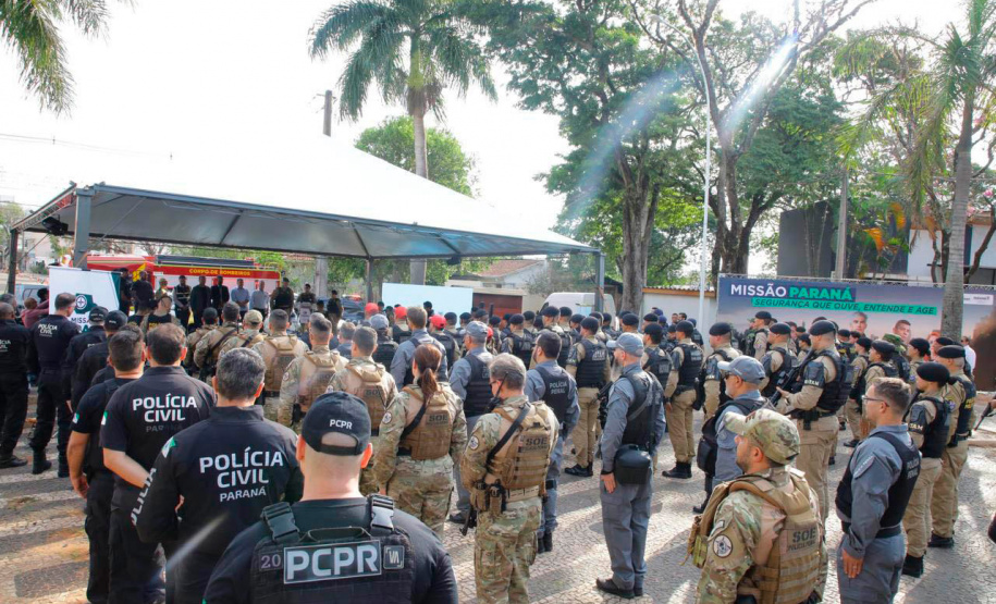 Curitiba recebe a sexta edição da Missão Paraná com integração das forças de segurança