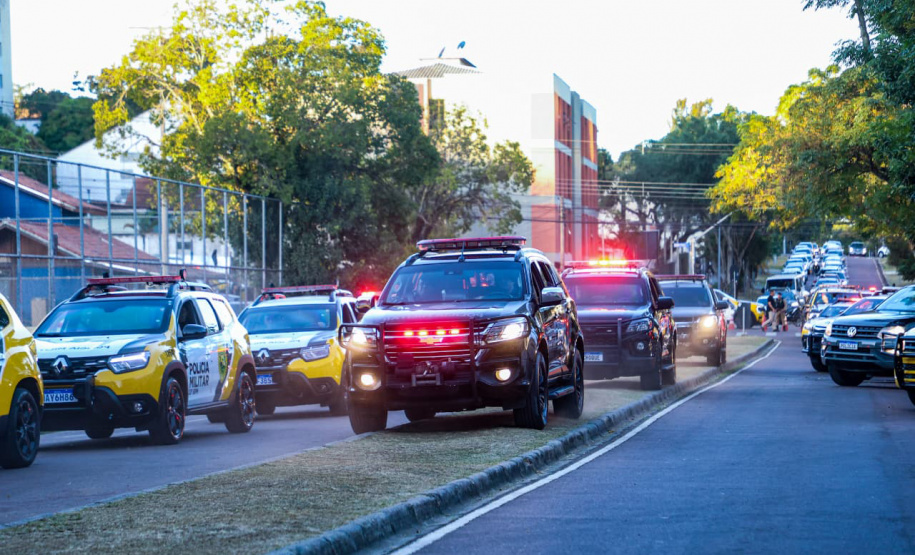 Operação Sinergia II mobiliza forças de segurança e reforça o policiamento em Curitiba