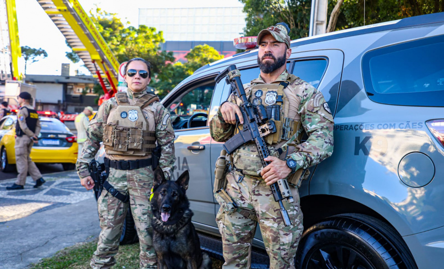 Operação Sinergia II mobiliza forças de segurança e reforça o policiamento em Curitiba