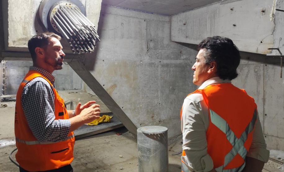 Ponte de Guaratuba tem "esconderijo" para garantia do funcionamento dos estais