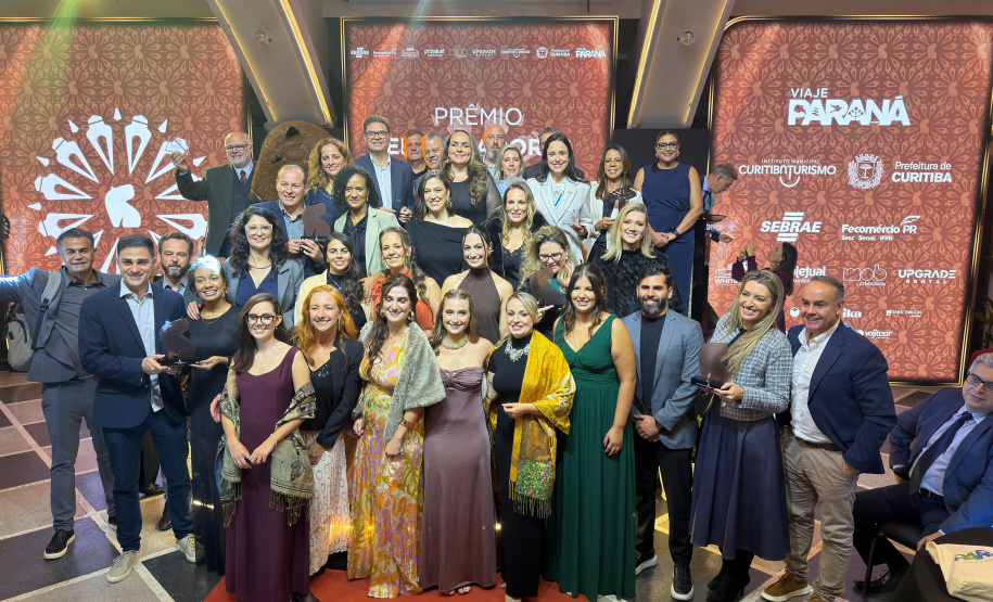 VIAJE PARANÁ - Com apoio do Estado, iniciativas do turismo recebem Prêmios Embaixadores de Curitiba e Capivara
