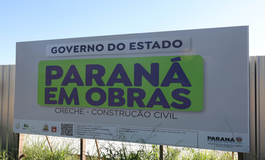 TEIXEIRA SOARES - CONSTRUÇÃO CRECHE