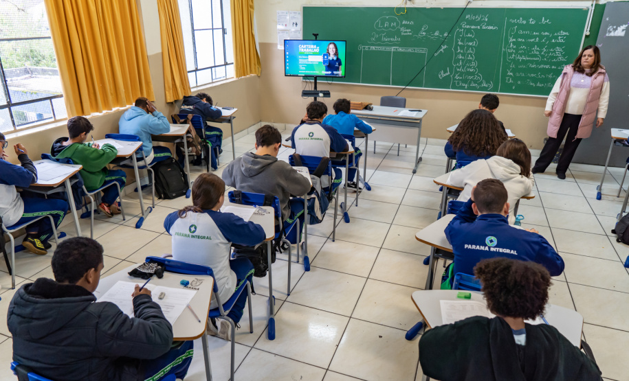 Com participação de 1,1 milhão de alunos, Prova Paraná começa nesta terça-feira