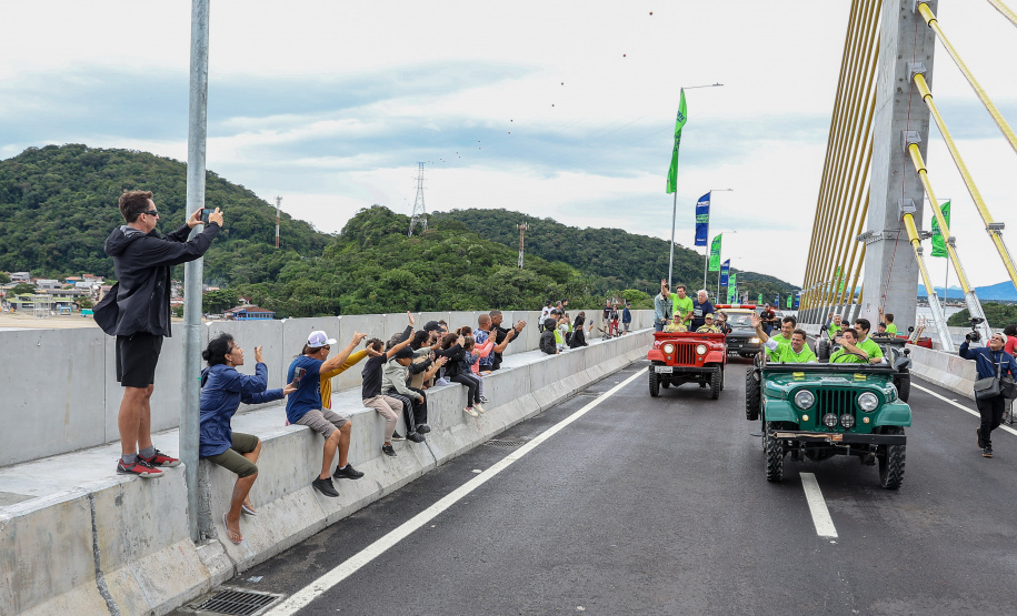TRÁFEGO PONTE GUARATUBA
