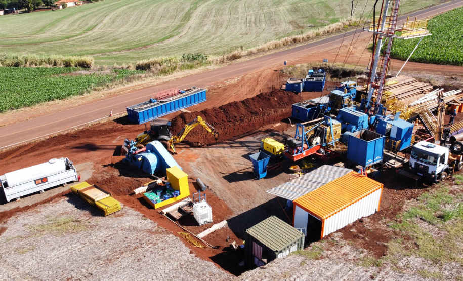 SANEPAR - Com poço do Aquífero Guarani, Sanepar amplia abastecimento em Cornélio Procópio