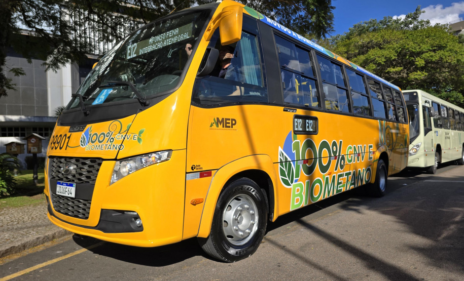 Amep inicia testes com ônibus movido a GNV e biometano em linha metropolitana