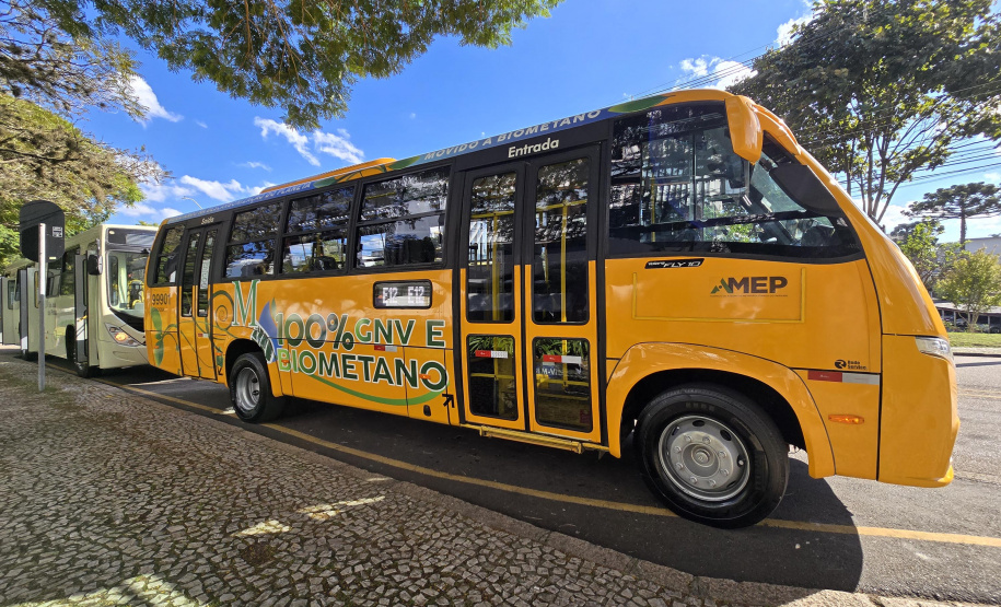 Amep inicia testes com ônibus movido a GNV e biometano em linha metropolitana