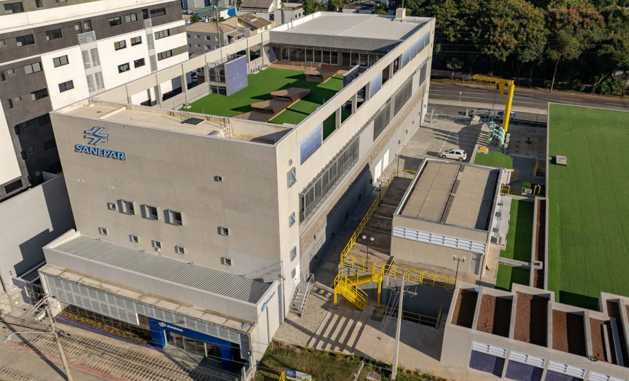 Sanepar inaugura centro que aumenta em 60% a reservação de água no Norte de Curitiba