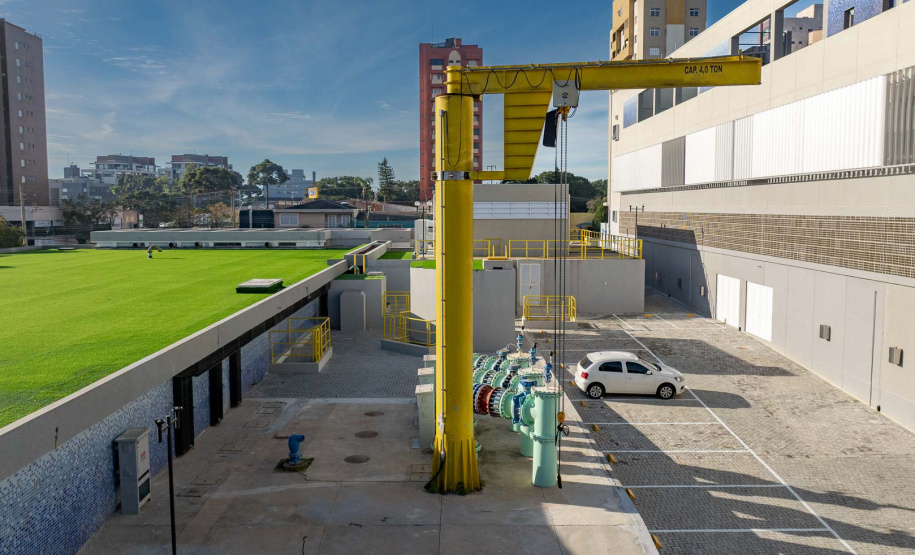 Sanepar inaugura centro que aumenta em 60% a reservação de água no Norte de Curitiba