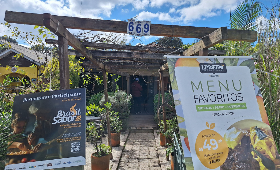 Festival gastronômico é convite para turistas conhecerem sabores especiais do Paraná
