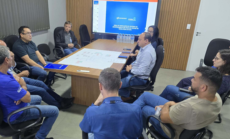 Sanepar apresenta detalhes da obra que vai triplicar capacidade de abastecimento em Marilândia do Sul