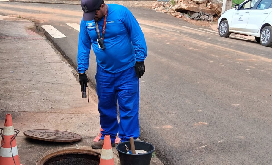 Sanepar faz vistoria em imóveis de Santo Antônio da Platina e região