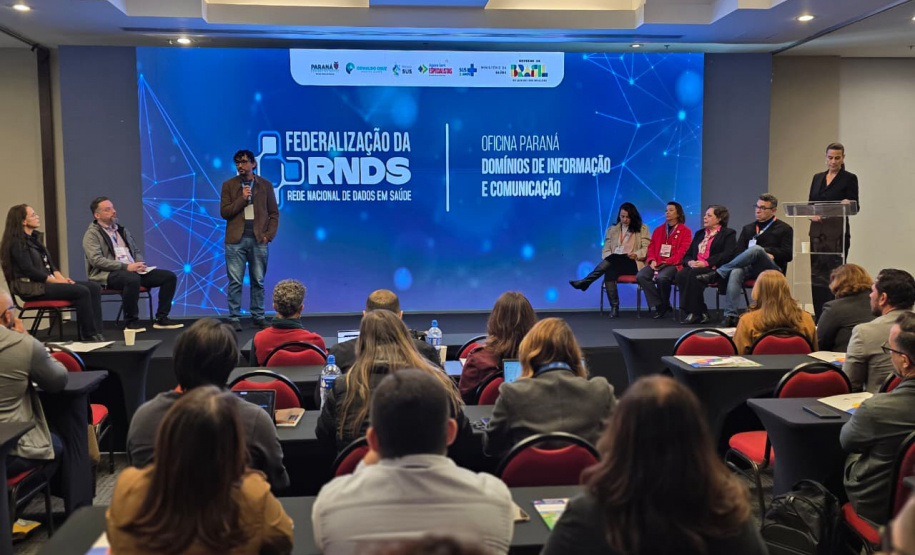SESA - Paraná sedia etapa nacional da Rede Nacional de Dados em Saúde com foco em Informação e Comunicação