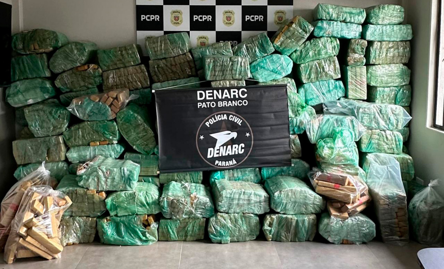 PCPR apreende mais de 2,3 toneladas de maconha durante abordagem em Palmas