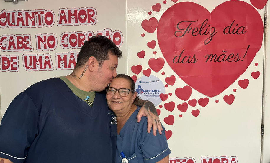 SESA - Dia das Mães: mãe e filhos compartilham vocação pela enfermagem no Hospital Regional do Norte Pioneiro