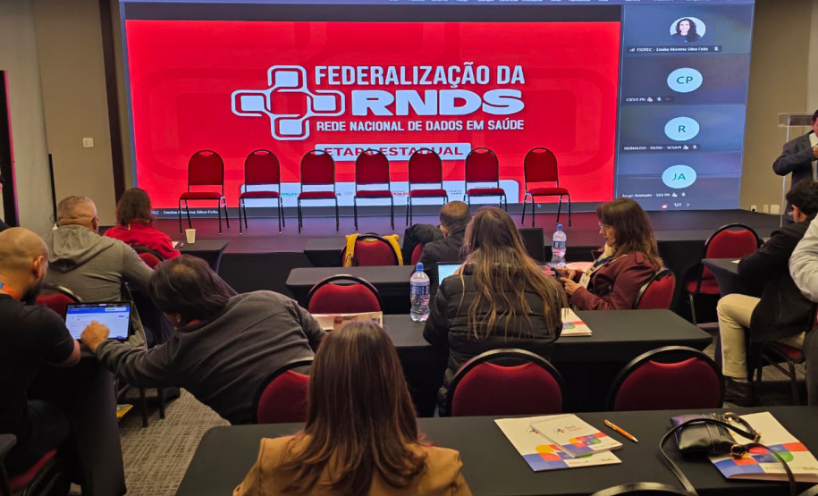 SESA - Paraná sedia etapa nacional da Rede Nacional de Dados em Saúde com foco em Informação e Comunicação